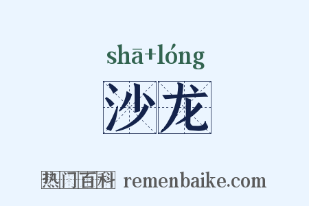 沙龙是什么意思的图片